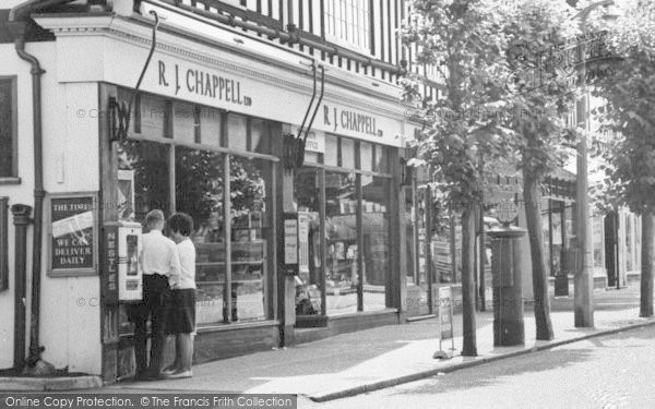 Photo of Tadworth, Post Office, Cross Road c.1960