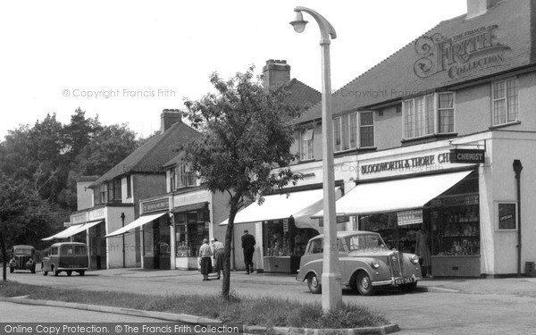 Photo of Tadworth, Shelvers Way c.1960