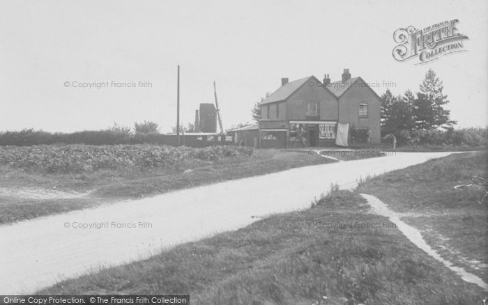 Photo of Tadworth, The Windmill And Mr Robert's Shop c.1900