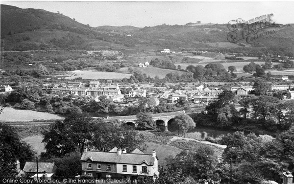 Photo of Taffs Well, From Garth Mountain c.1955