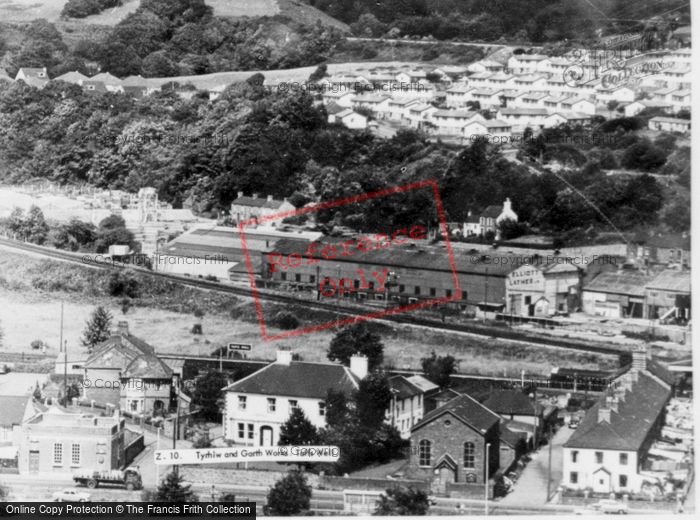 Photo of Taffs Well, Tyrhiw And Garth Works c.1960