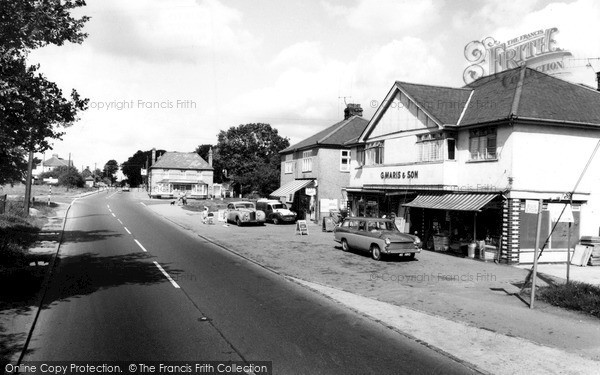 Photo of Takeley, The Ashes And Shops c.1965