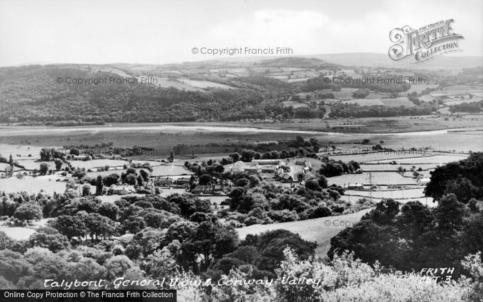 Photo of Tal Y Bont, General View And Conwy Valley c.1955