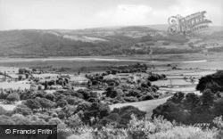 General View And Conwy Valley c.1955, Tal-Y-Bont