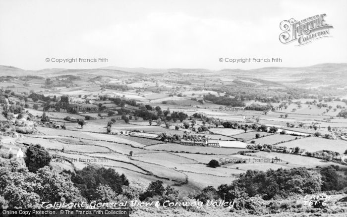 Photo of Tal Y Bont, General View And Conwy Valley c.1955