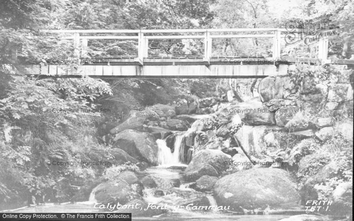 Photo of Tal Y Bont, Pont Y Camau c.1955