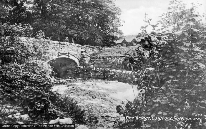 Photo of Tal Y Bont, The Bridge c.1935