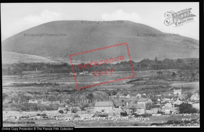 Photo of Tal Y Bont, Village And Moelfra 1933