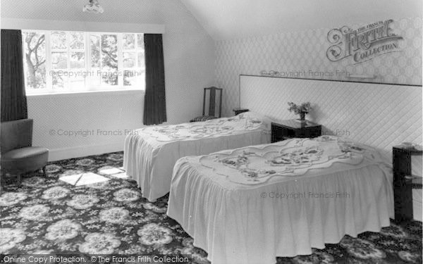 Photo of Tal Y Cafn, A Bedroom, Ferry Hotel c.1965