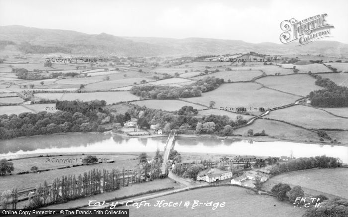 Photo of Tal Y Cafn, Hotel And Bridge c.1955