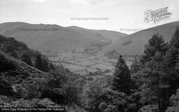 Photo of Tal Y Llyn, From Dol Y Cae Waterfall 1955