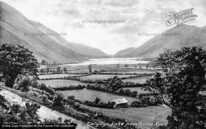 Photo of Tal Y Llyn, Lake From Corris Road c.1900