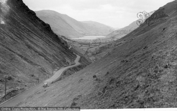 Photo of Tal Y Llyn, View From The Top Of The Pass c.1955