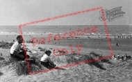 Father And Son On The Sandhills c.1955, Talacre