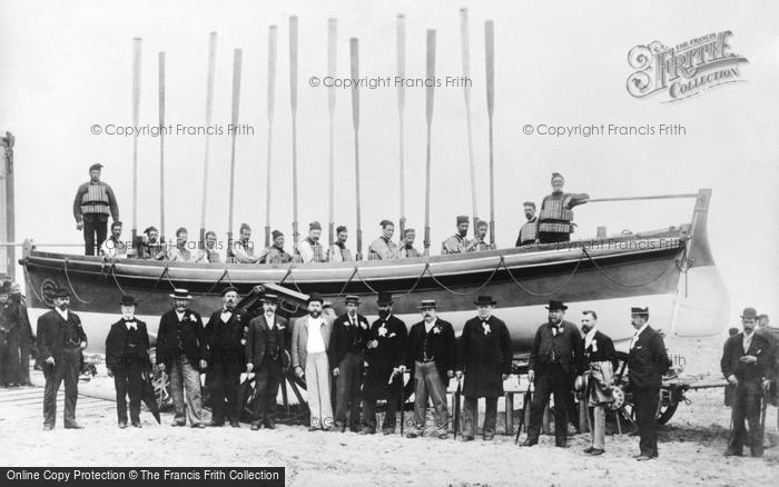 Photo of Talacre, Point Of Ayr Lifeboat 1896
