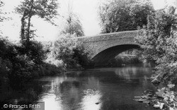 River Ely And Bridge c.1955, Talbot Green