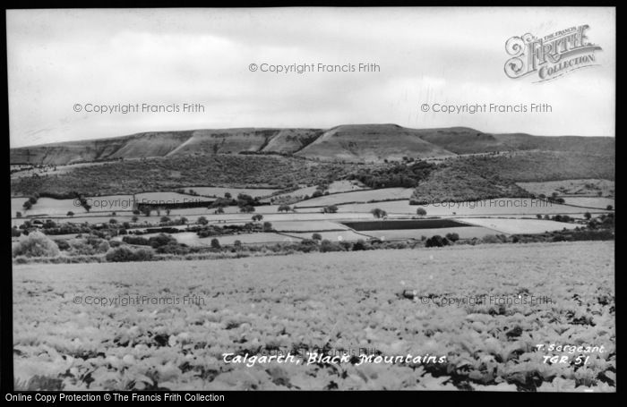 Photo of Talgarth, Black Mountains c.1955