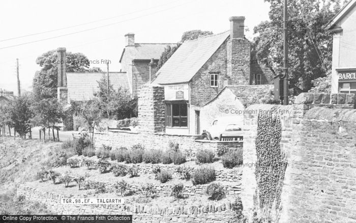 Photo of Talgarth, c.1955
