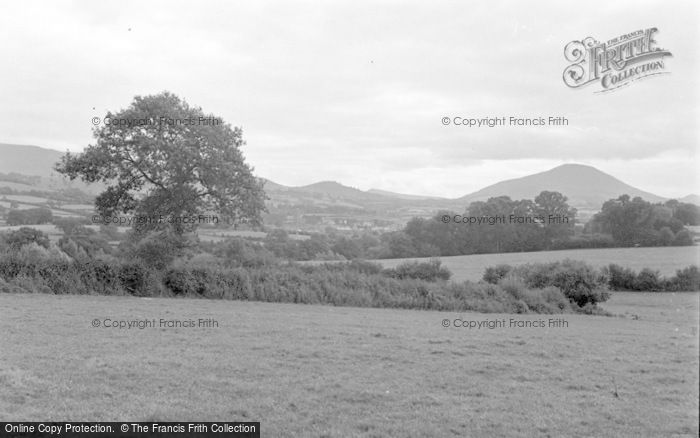 Photo of Talgarth, General View And Mynydd Troed 1955