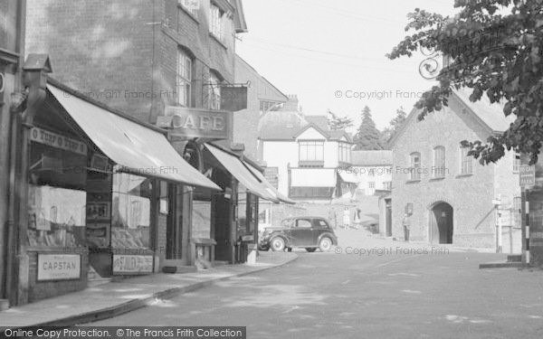Photo of Talgarth, Looking Up The Bank From Square 1952