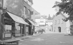 Looking Up The Bank From Square 1952, Talgarth