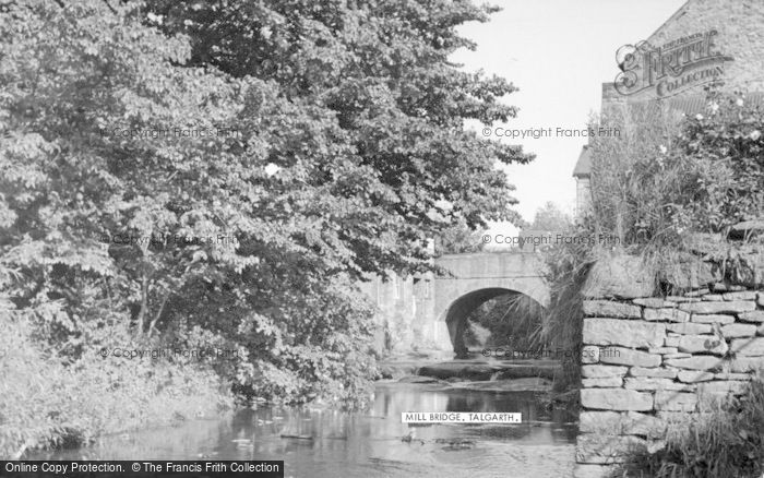 Photo of Talgarth, Mill Bridge 1952