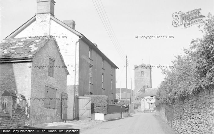 Photo of Talgarth, School Lane 1952