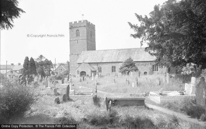 Photo of Talgarth, St Gwendoline's Church 1960