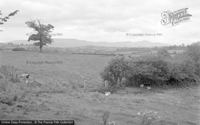Photo of Talgarth, The Brecons From Trefeca 1955
