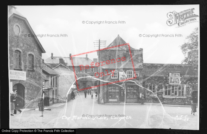 Photo of Talgarth, The Market Square c.1935