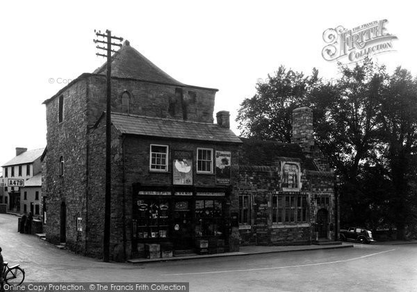 Photo of Talgarth, The Square And Tower Shop 1938