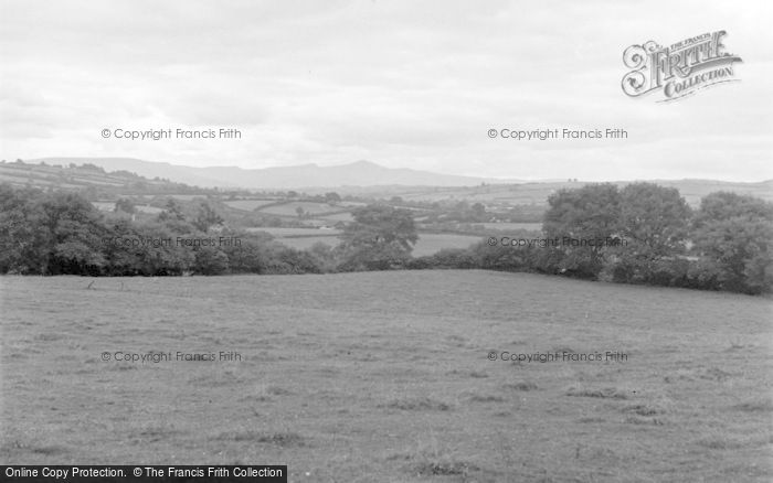 Photo of Talgarth, View Of Brecon Beacons 1955