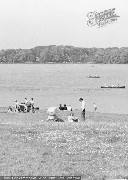 Photo of Talkin, Relaxing By The Tarn c.1955