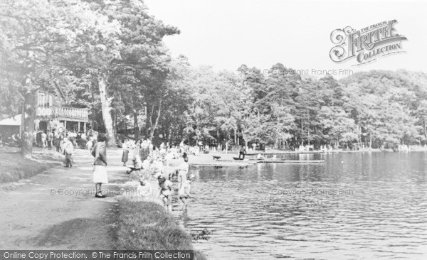 Photo of Talkin, The Tarn And The Boathouse c.1955