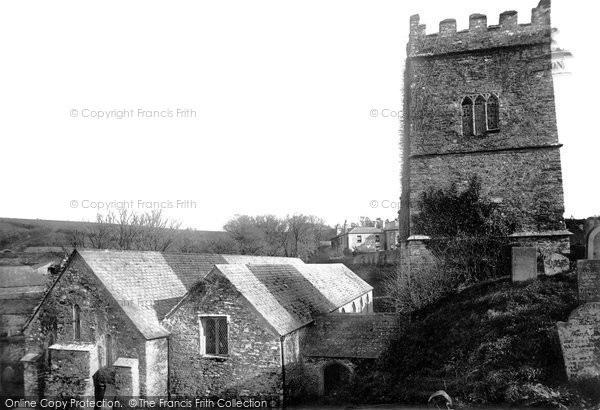 Photo of Talland, St Tallan Church 1888
