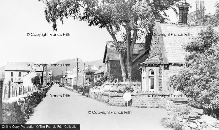 Photo of Talsarnau, The Village c.1950