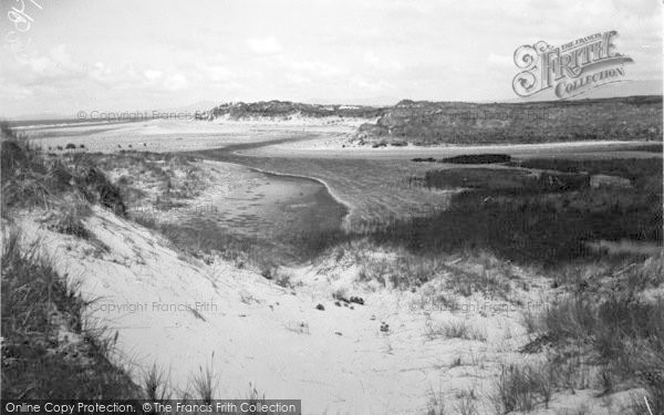 Photo of Talybont, Across The Sand Dunes c.1950