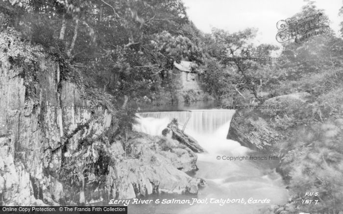 Photo of Talybont, Afon Leri And Salmon Pool c.1955