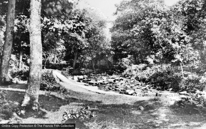Photo of Talybont, By The River Ysgethin 1950