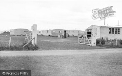 Talybont, Caerelwan Caravan Camp c.1955, Tal-Y-Bont