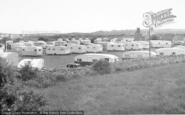 Photo of Talybont, Caerelwan Caravan Site c.1955
