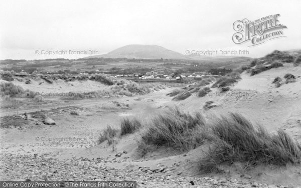 Photo of Talybont, Camping Sites From The Beach c.1950