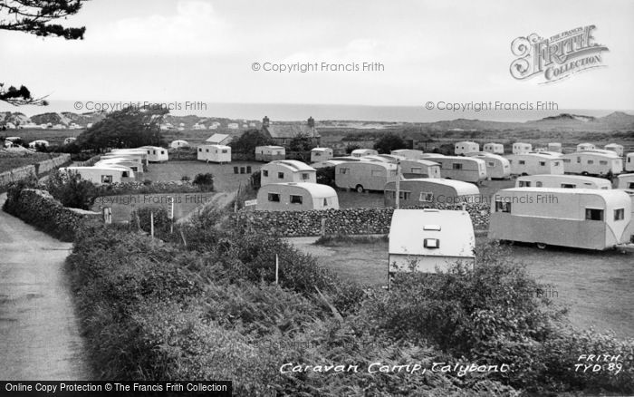 Photo of Talybont, Caravan Camp c.1955