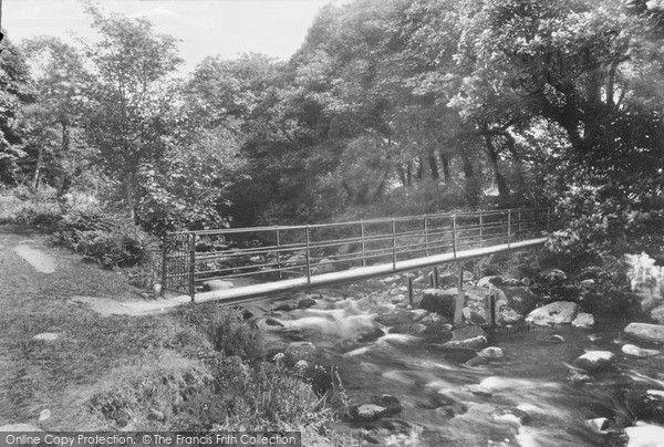 Photo of Talybont, Glen Bridge c.1955