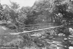 Talybont, Glen Bridge c.1955, Tal-Y-Bont
