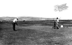 Talybont, Golf Course c.1965, Tal-Y-Bont
