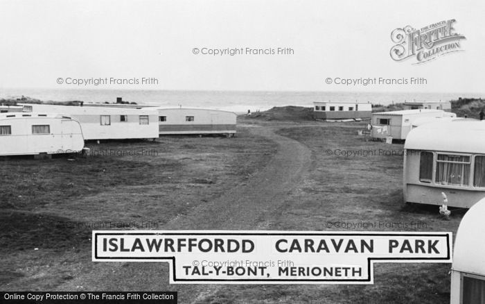 Photo of Talybont, Islawffordd Caravan Park c.1960