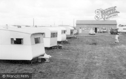 Talybont, Islawrffordd Caravan Park c.1965, Tal-Y-Bont