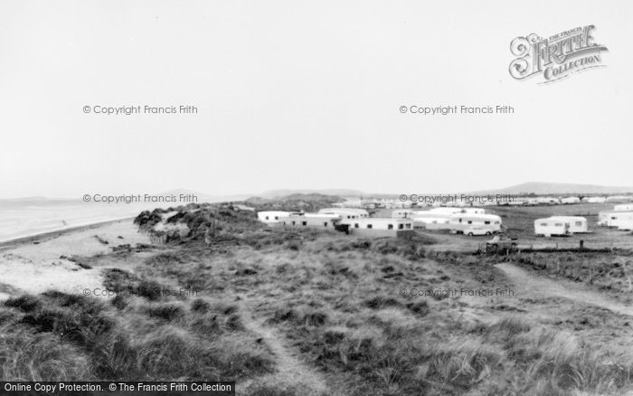 Photo of Talybont, Islawrffordd Caravan Park From The Sandhills c.1960