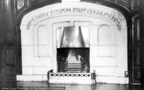 Photo of Talybont, Old Fireplace, Cors Y Gedol c.1955